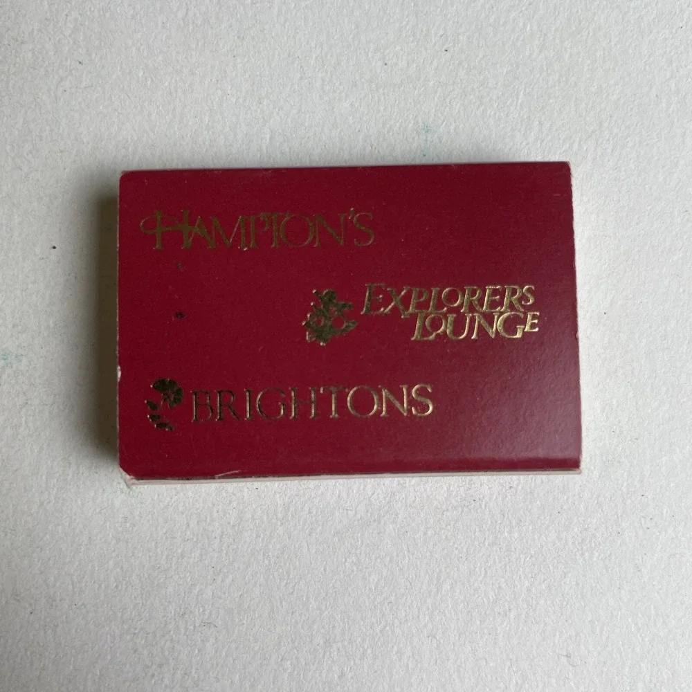 Vintage Harbor‎ Court Hotel Matchbook - Baltimore Inner Harbor Collectible